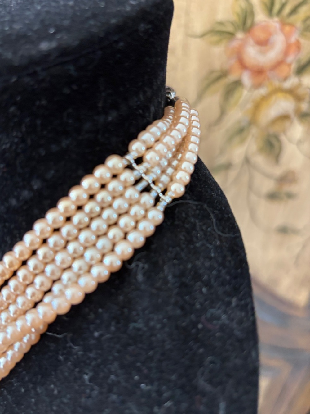 Joan Rivers Classics Collection Vintage Champagne Starlet Multi-Strand Necklace - Picture 10 of 14